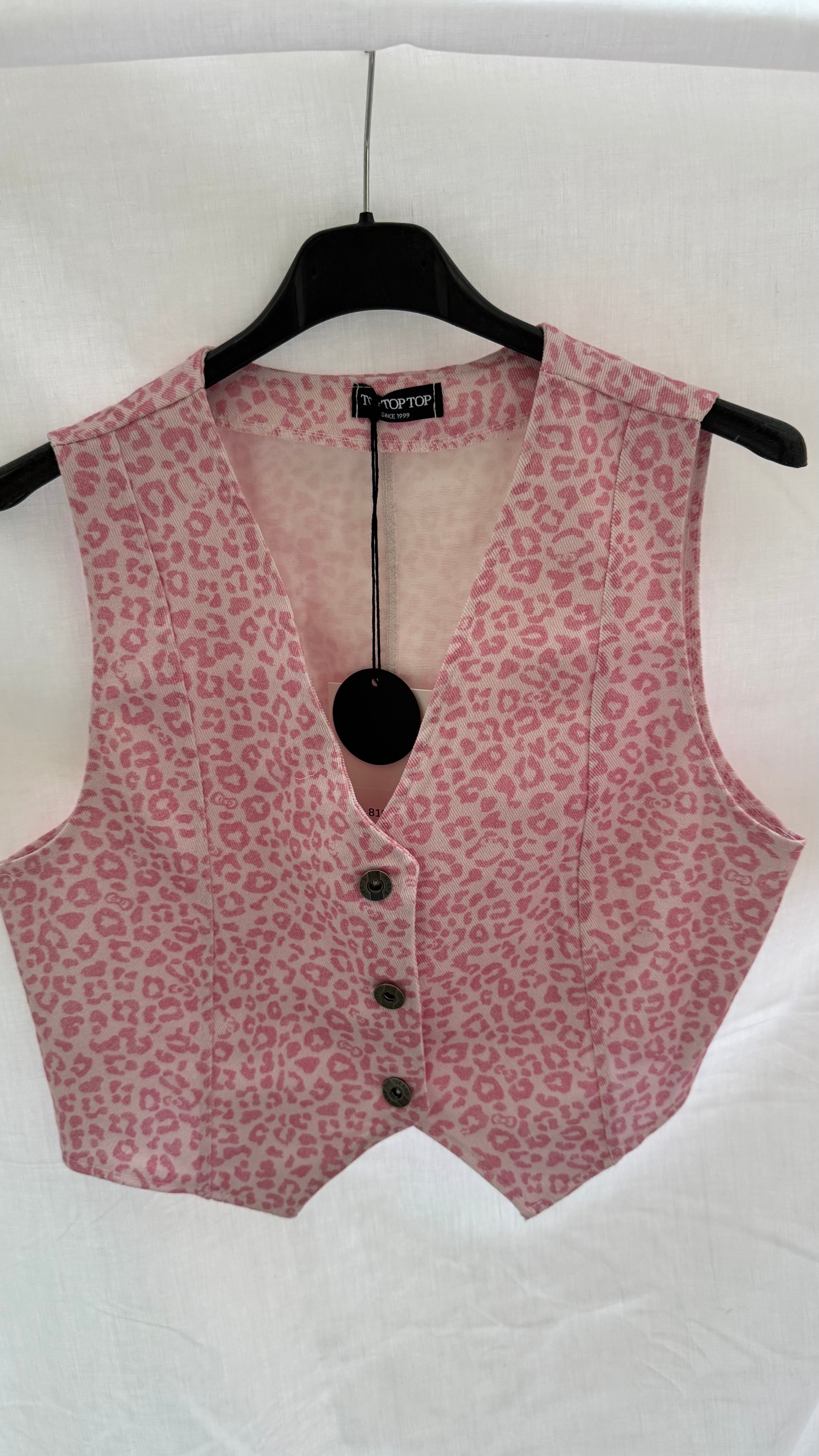 Chaleco estilo Vaquero Animal Print