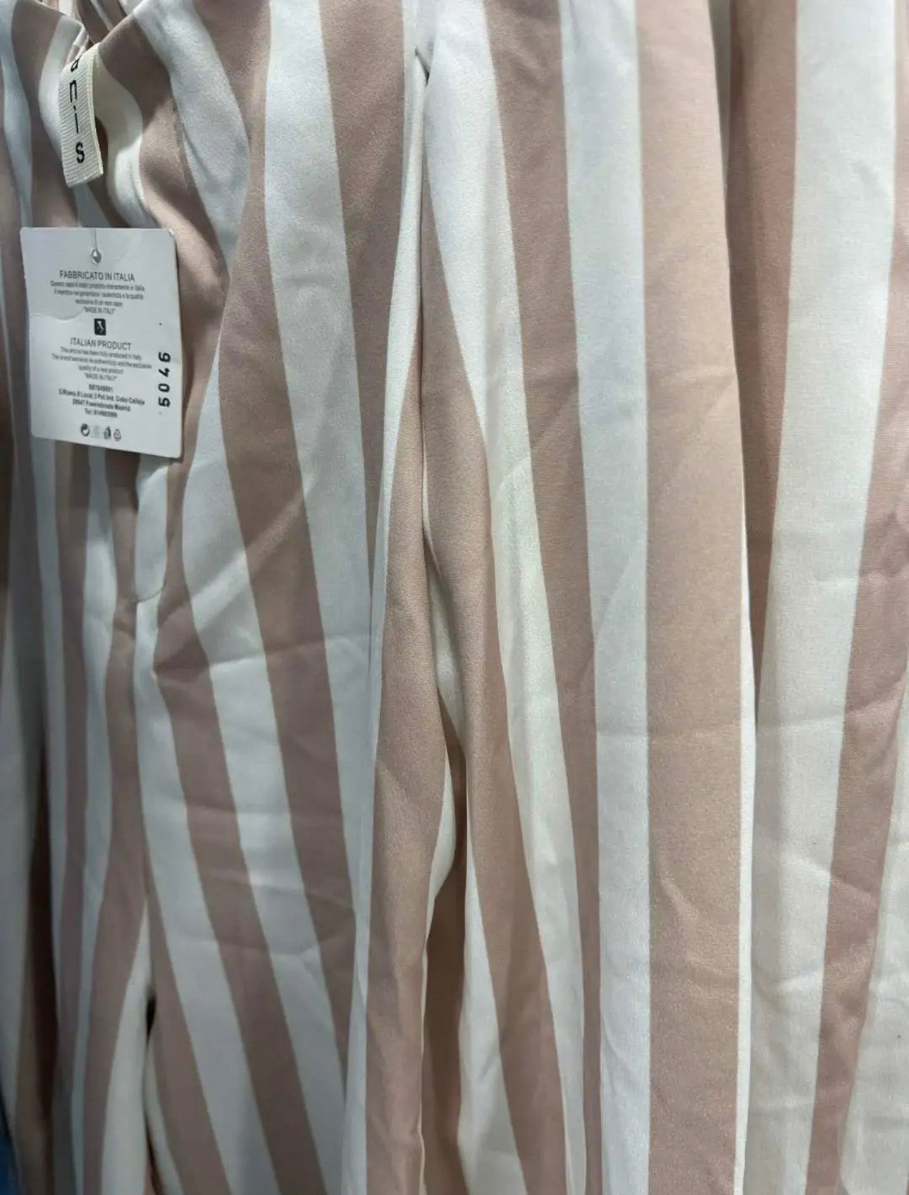 Pantalón Rayas Verticales Fluido