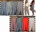 Pantalón Rayas Verticales Fluido