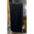 Falda Midi Urban Soft | Cintura Elástica y Cordón | Amarilla, Celeste, Negra y Beige