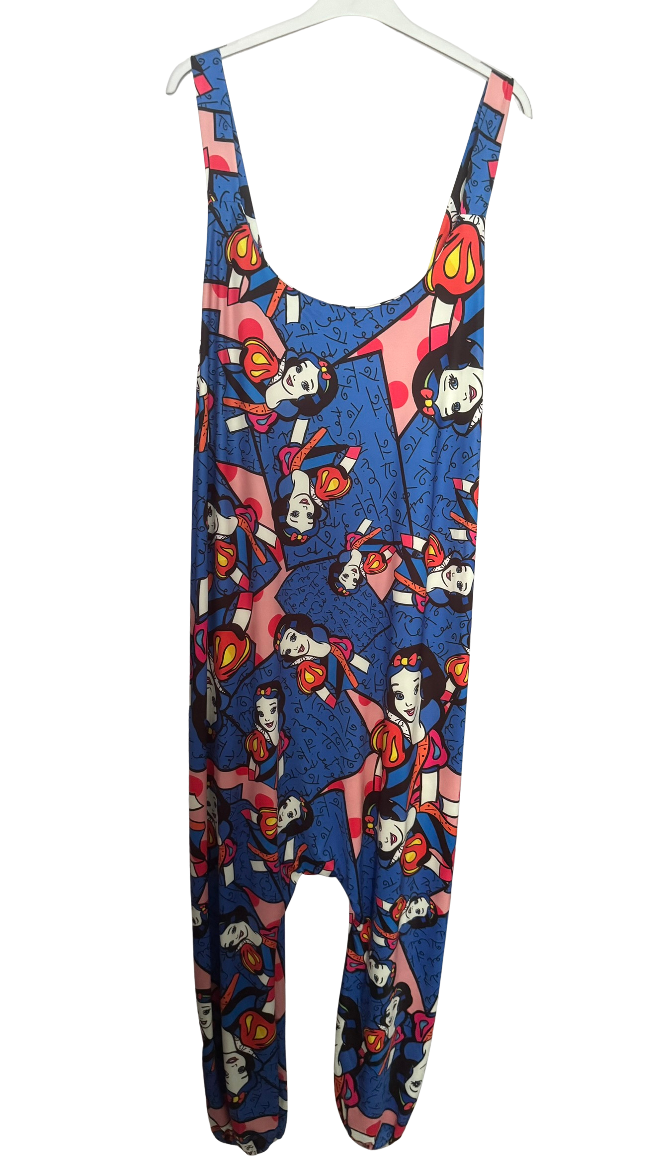 Mono Oversize de Licra Fría Estampado