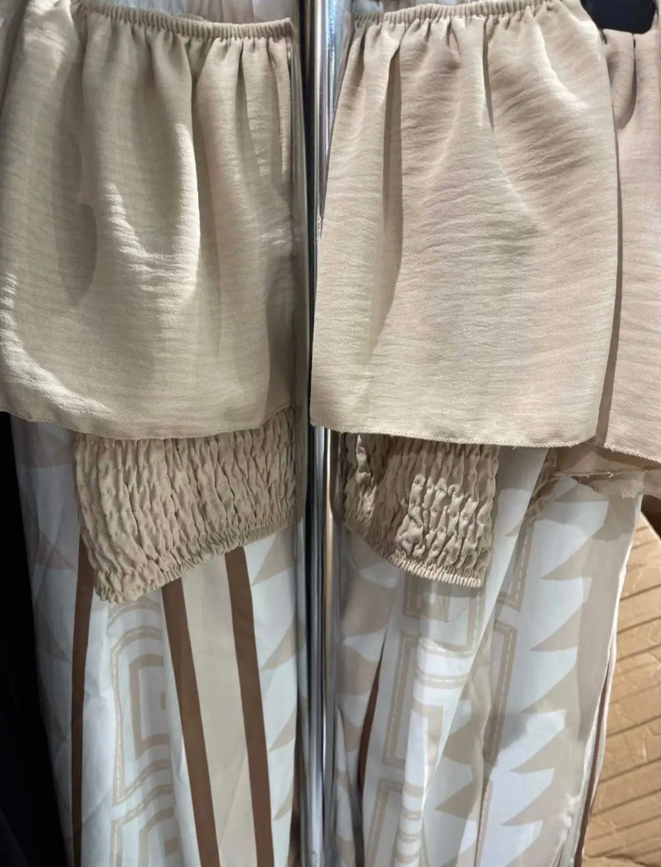 Conjunto Boho Geométrico Volante