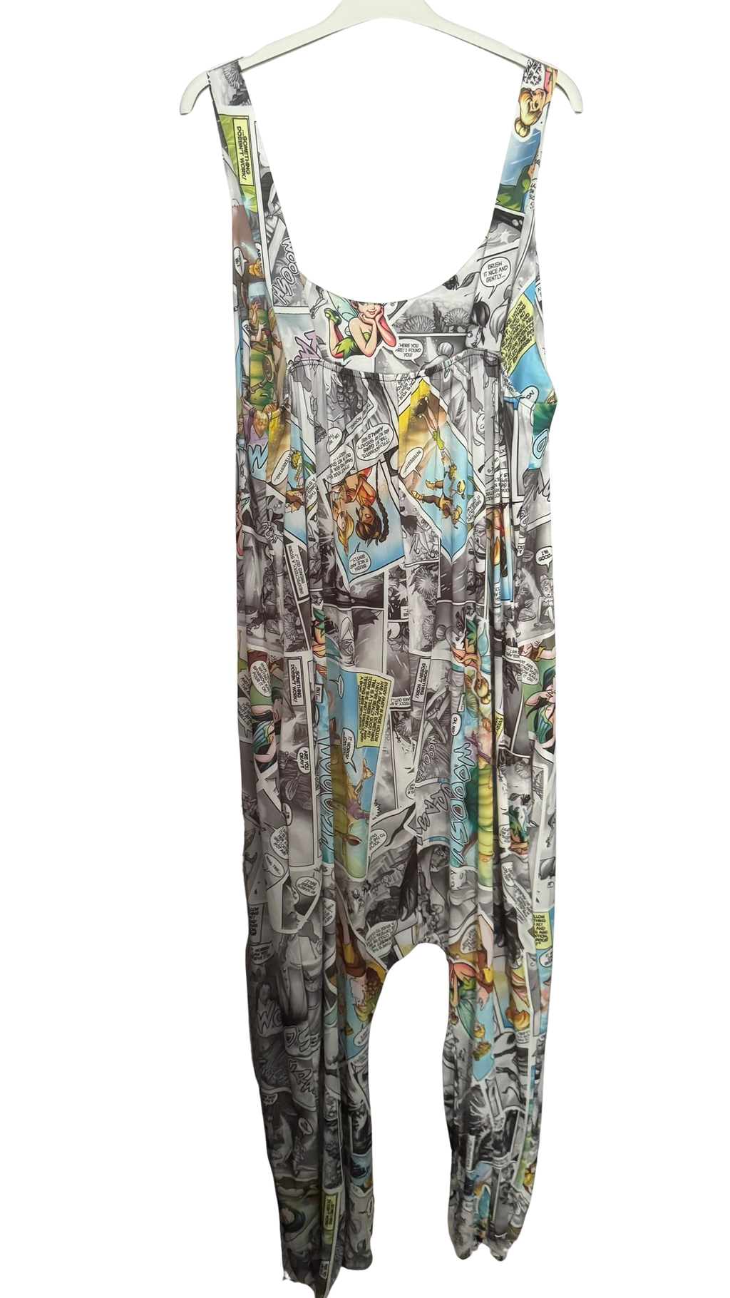 Mono Oversize de Licra Fría Estampado