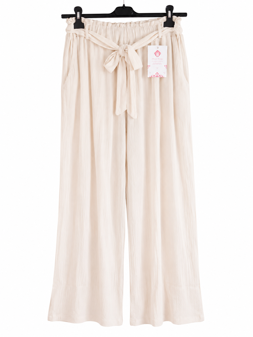 Pantalón Siena Beige con Cinturón