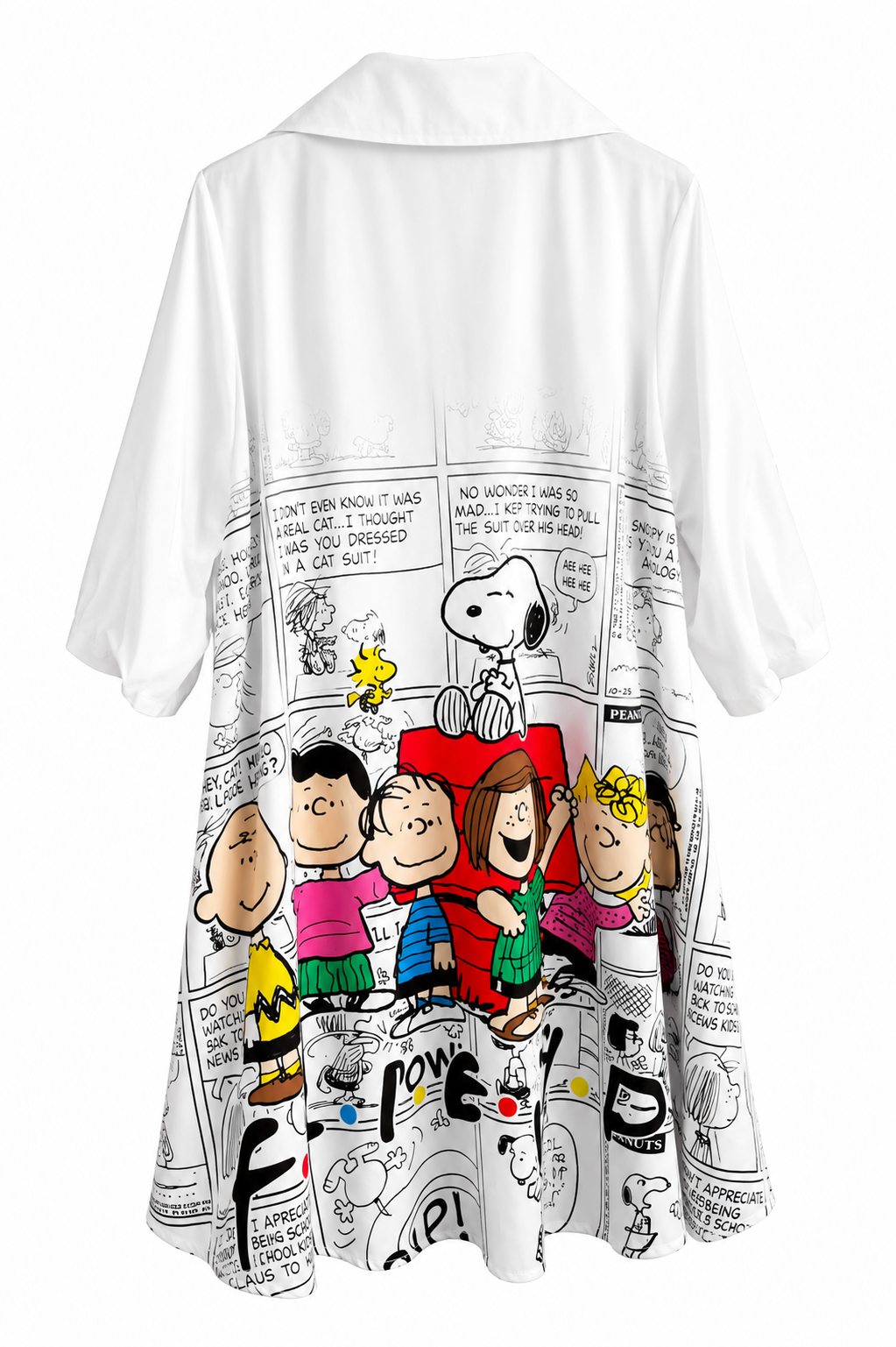 Vestido Camisero Pop Art Mujer