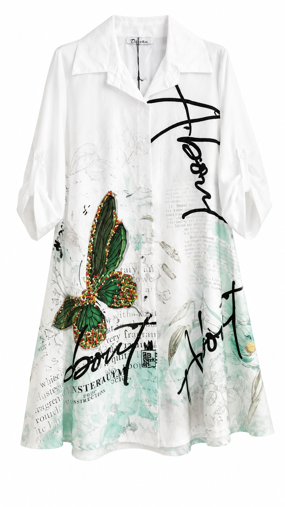 Vestido Camisero Pop Art Mujer