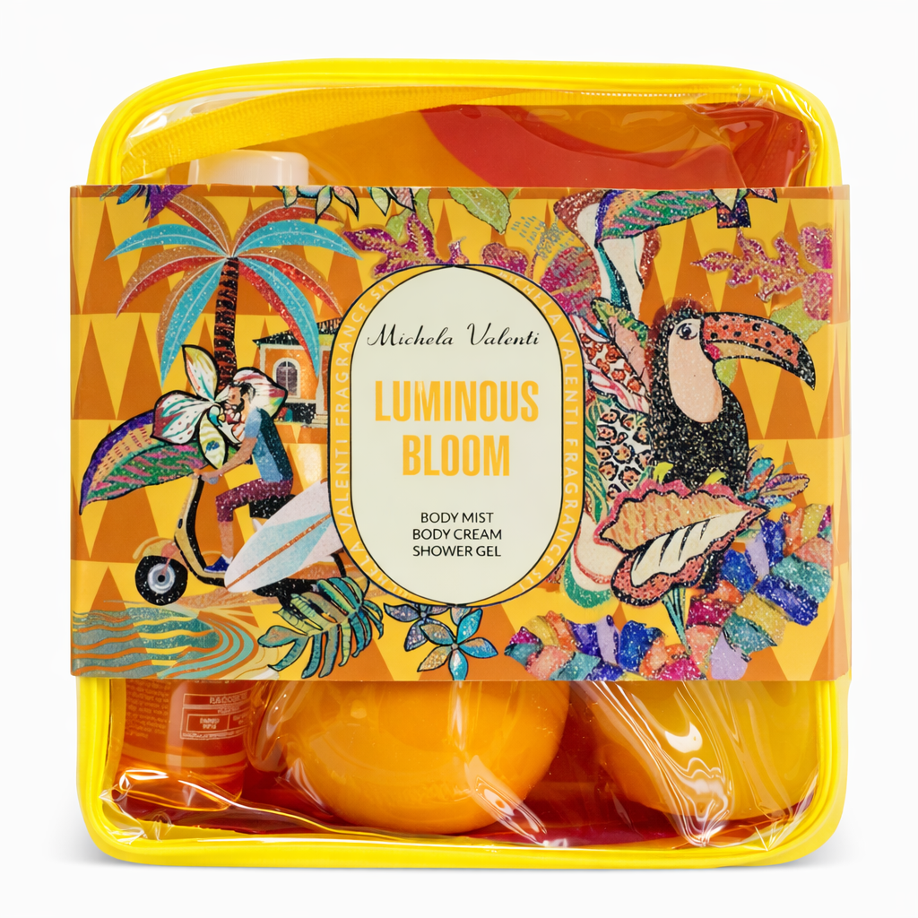 Pack Tropical Michela Valenti: Bruma + Crema + Gel + Neceser
