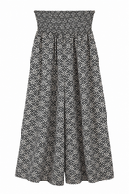 Pantalón Fluido Estampado Geométrico