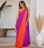 Vestido Largo Asimétrico Sunset Capri