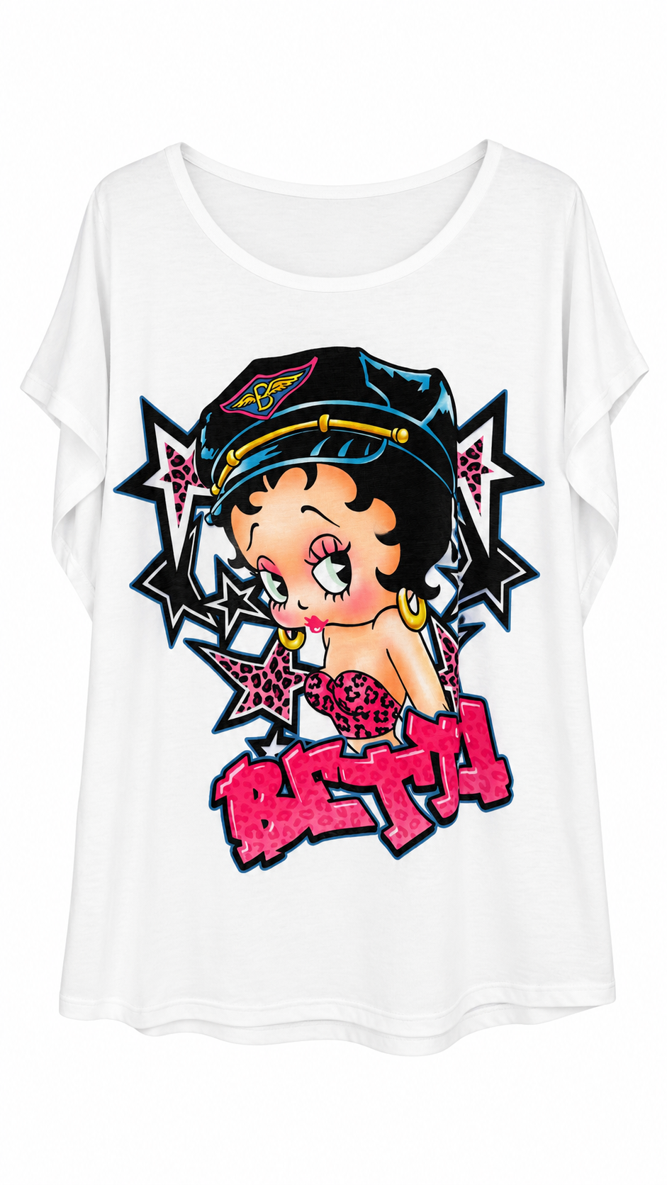 Camiseta Curvy “Art Style” Estampada