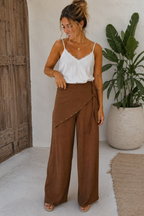 Pantalón Brisa Mediterránea con Pañuelo