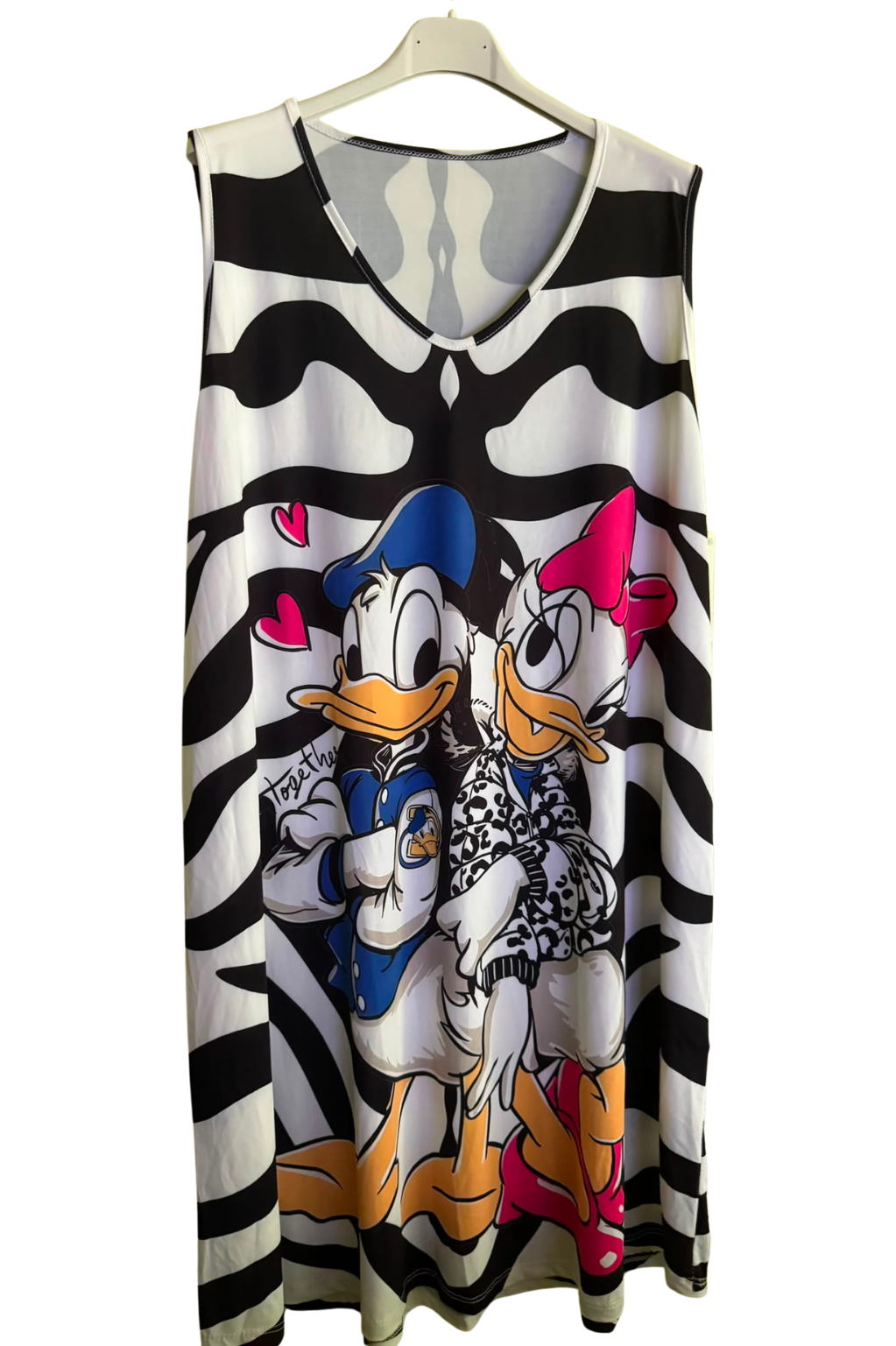 Vestido Disney de Tirantes en Licra Fría