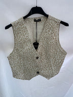 Chaleco estilo Vaquero Animal Print