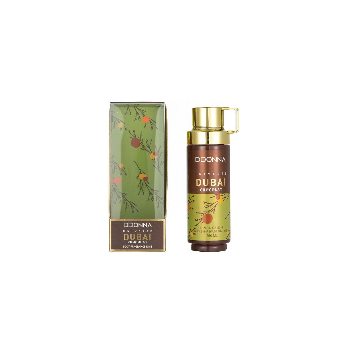 Body Mist Universe Dubai Chocolat 250ml.