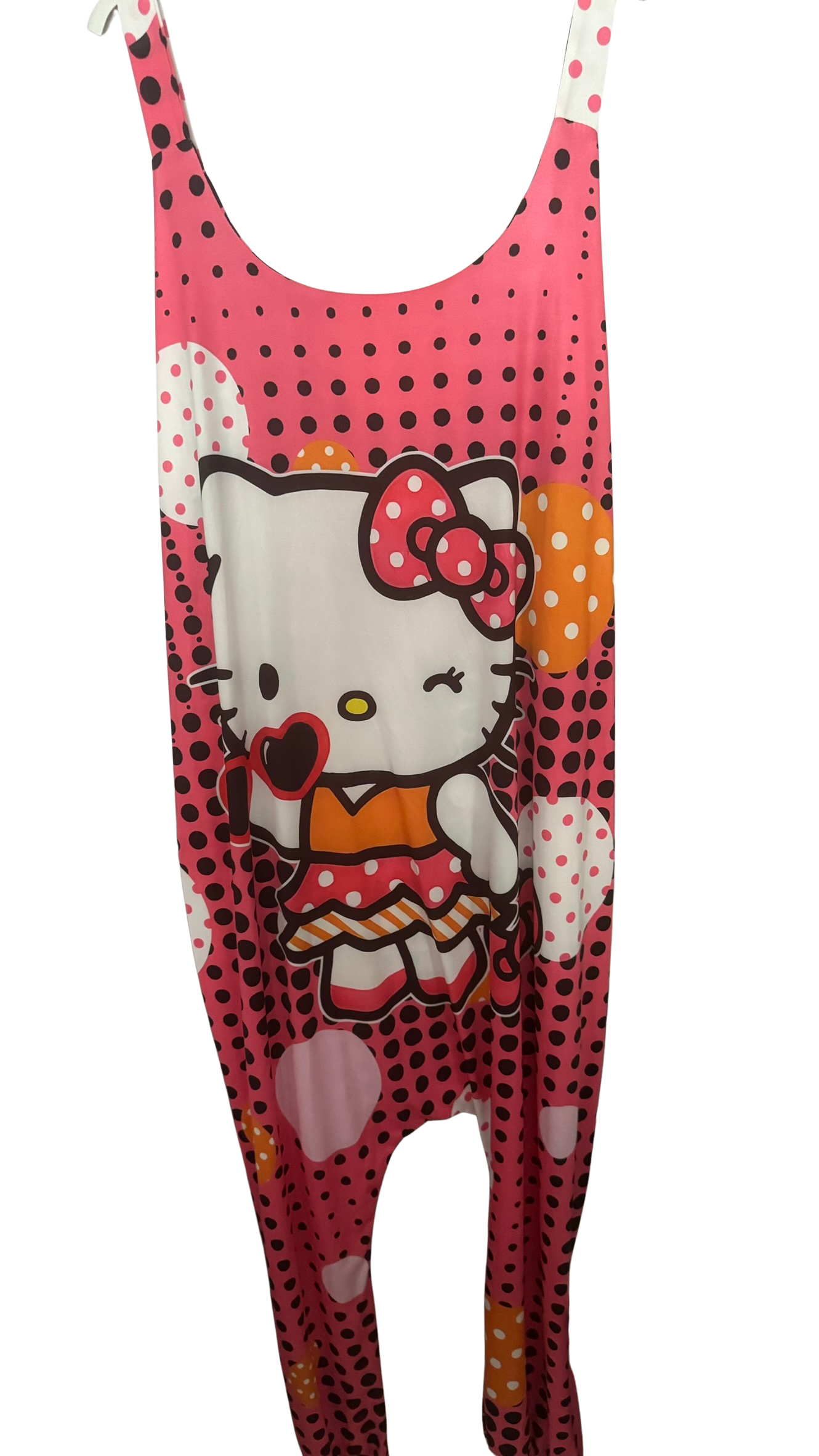 Mono Oversize de Licra Fría Estampado