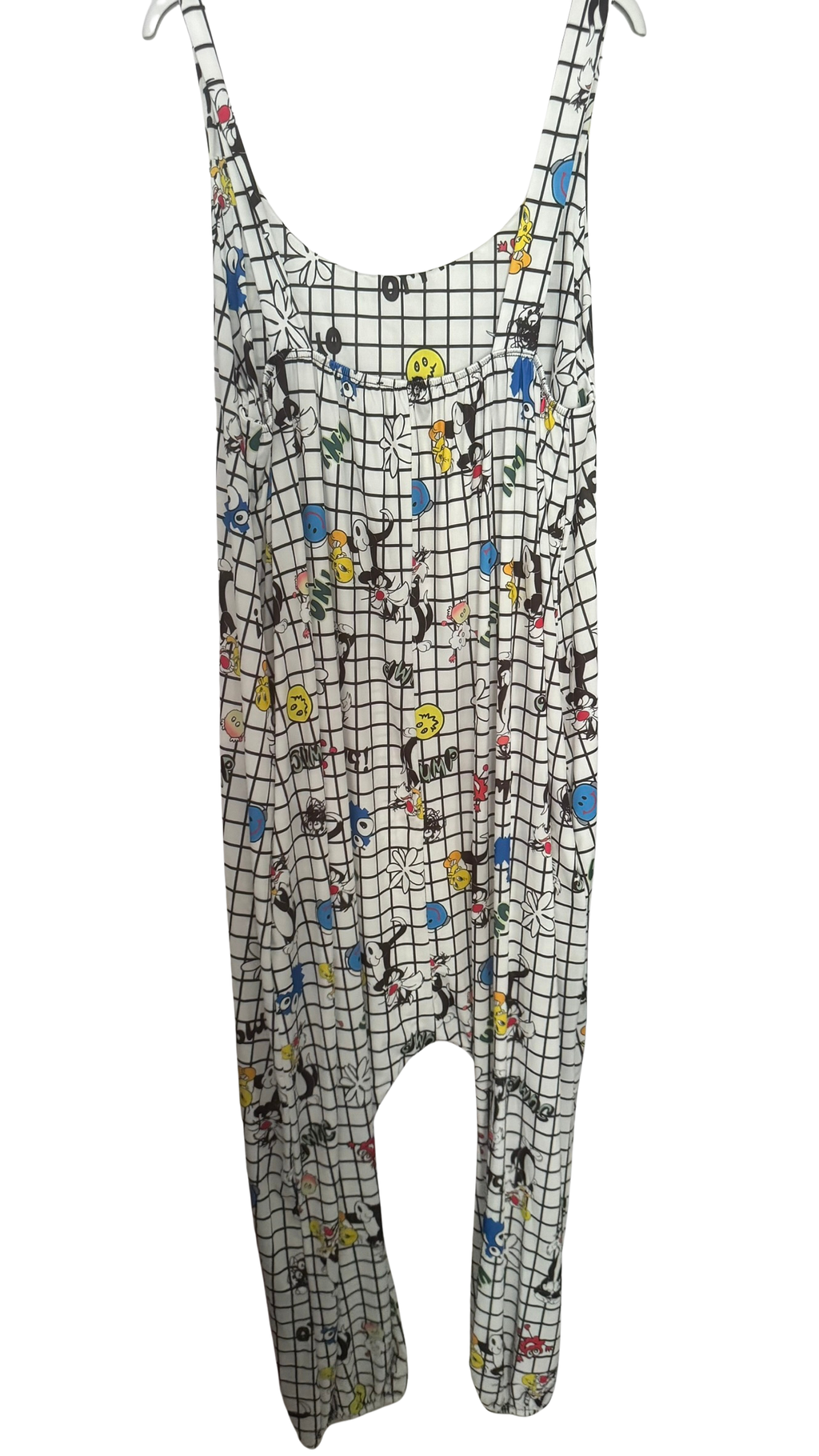 Mono Oversize de Licra Fría Estampado