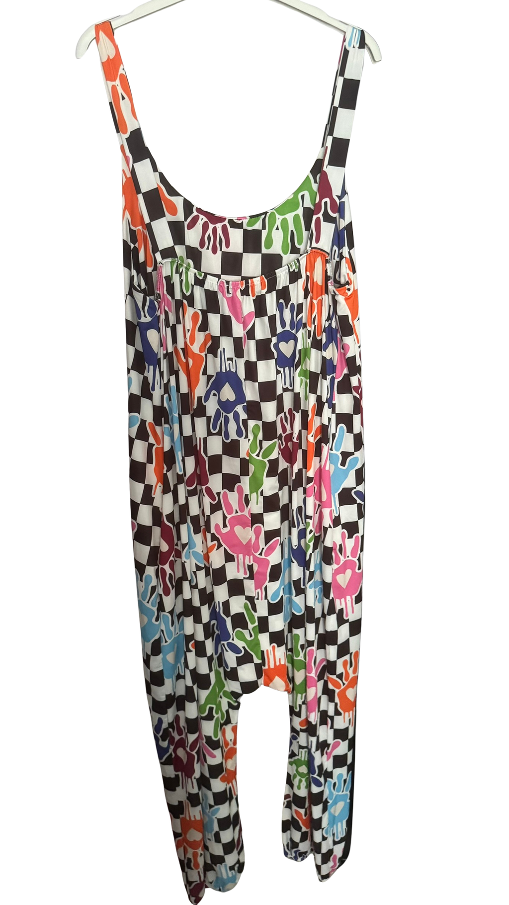 Mono Oversize de Licra Fría Estampado