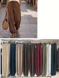 Pantalón estilo Bombacho Rayas Fluido