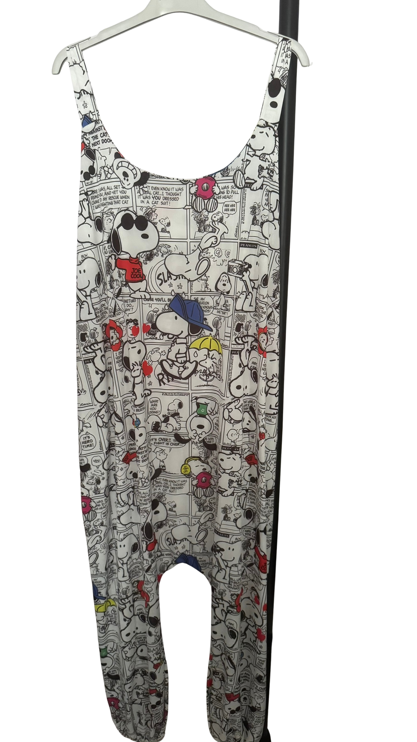 Mono Oversize de Licra Fría Estampado