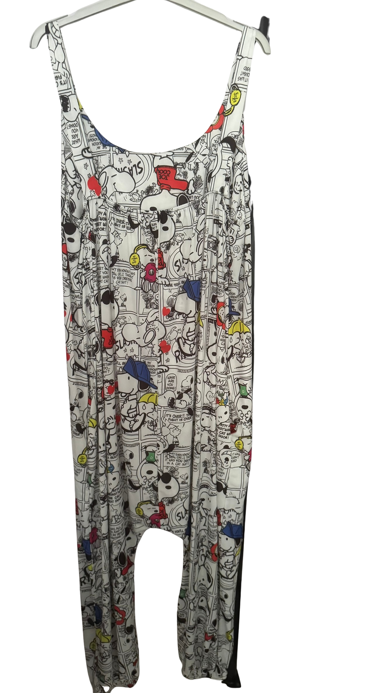 Mono Oversize de Licra Fría Estampado