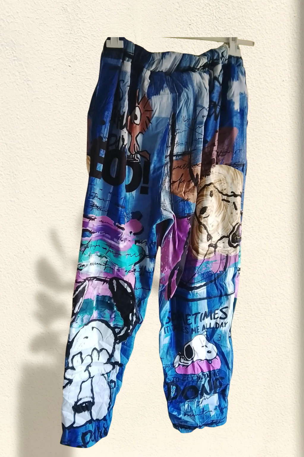 Pantalón Baggie Estampado – Cómodo, Elástico y con Estilo