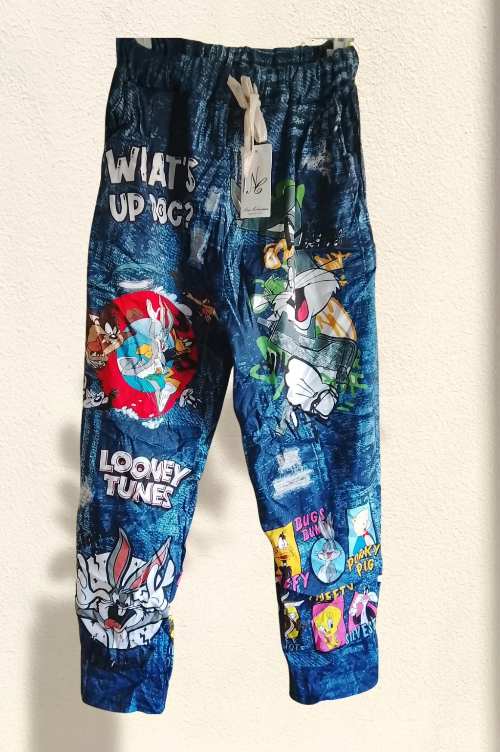 Pantalón Baggie Estampado – Cómodo, Elástico y con Estilo