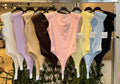 Body Básico de Hombreras Fruncidas