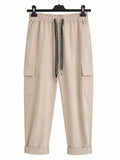 Pantalón Cargo Jogger Elástico con Bolsillos