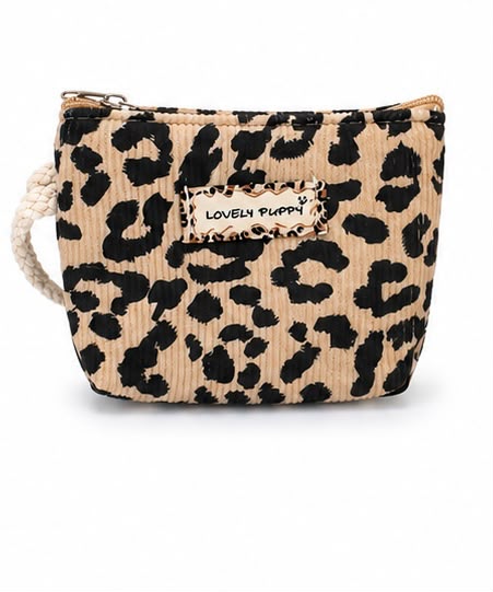 Monedero de Pana Animal Print
