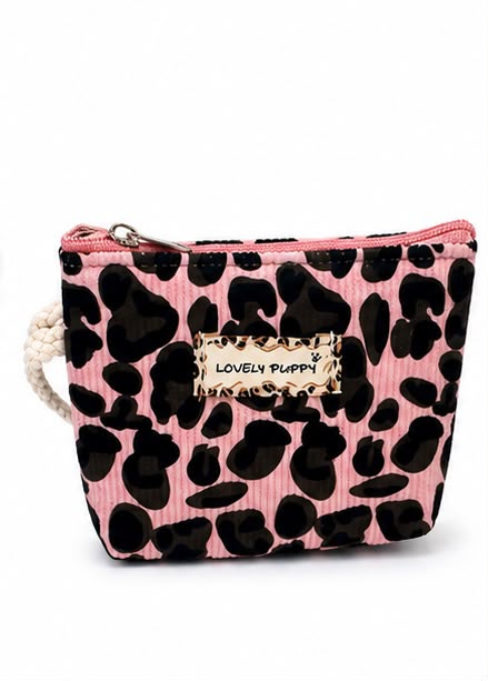 Monedero de Pana Animal Print