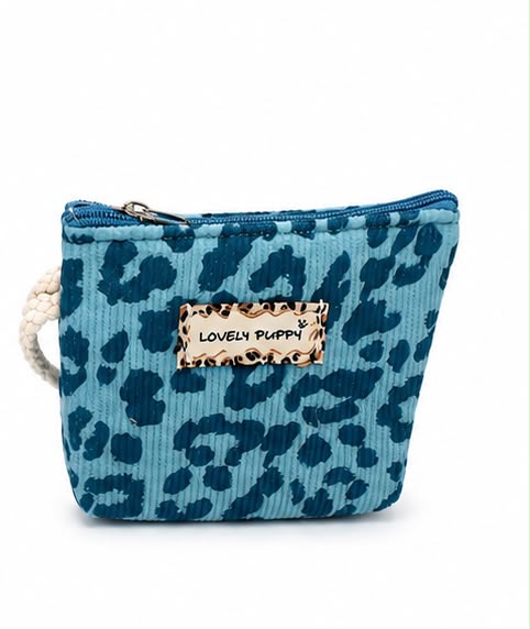Monedero de Pana Animal Print