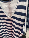 Vestido Amalfi | Vestido largo de rayas sin mangas