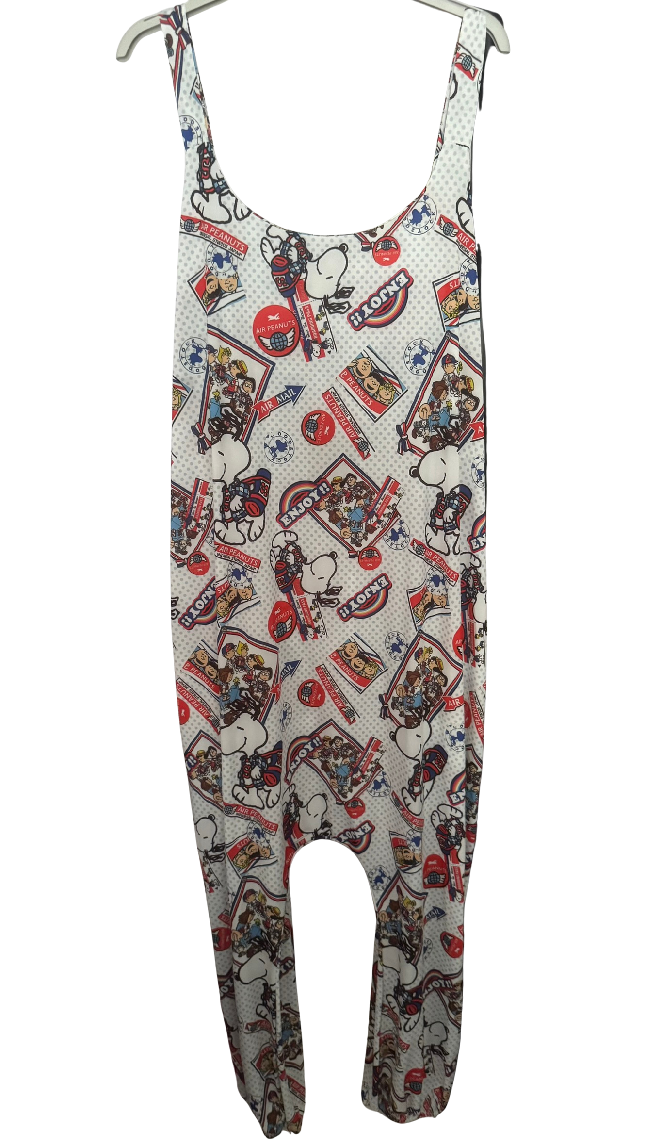 Mono Oversize de Licra Fría Estampado