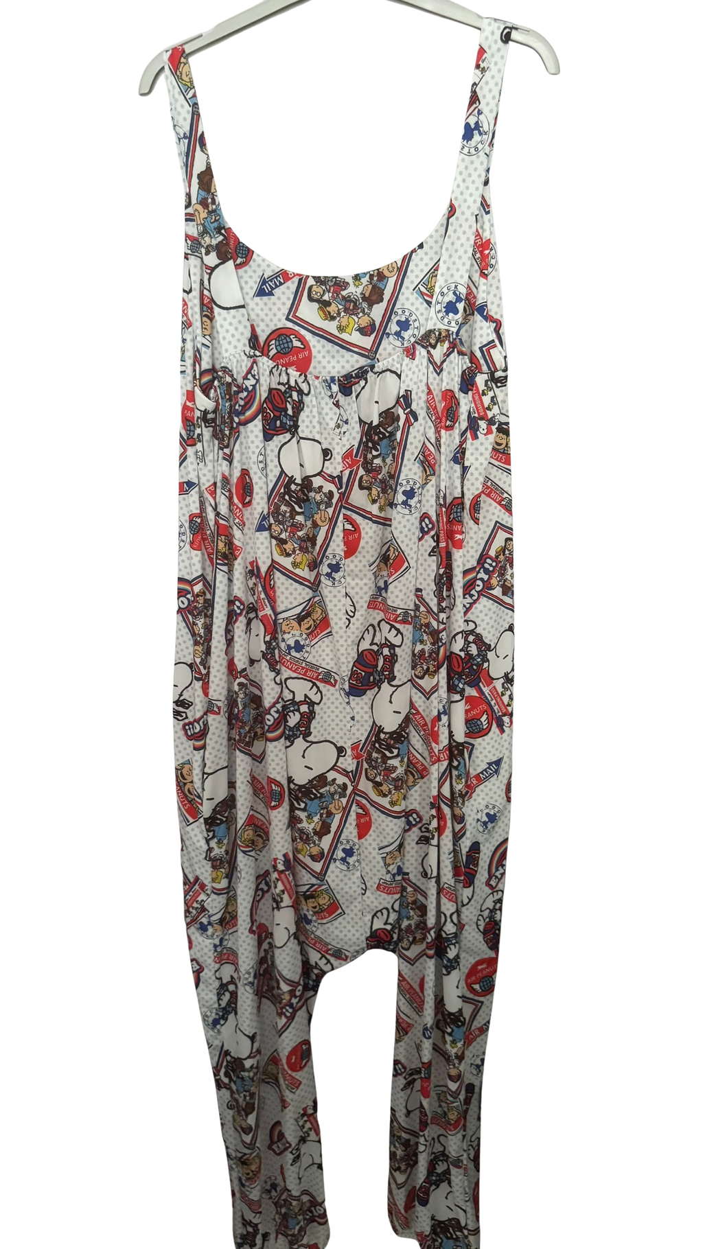 Mono Oversize de Licra Fría Estampado